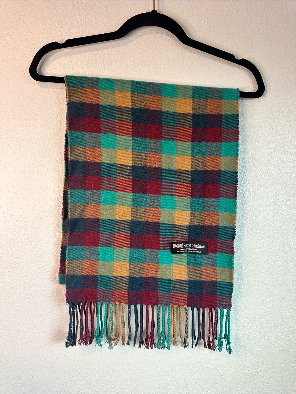 Cashmere Scarf Made in Scotland